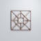 Ekena Millwork Extra Small Jamestown Decorative Fretwork Wood Wall Panels, Wood, 7 3/8"W x 7 3/8"H x 3/8"T WALW08X08X0375JTNMF - alternate 2